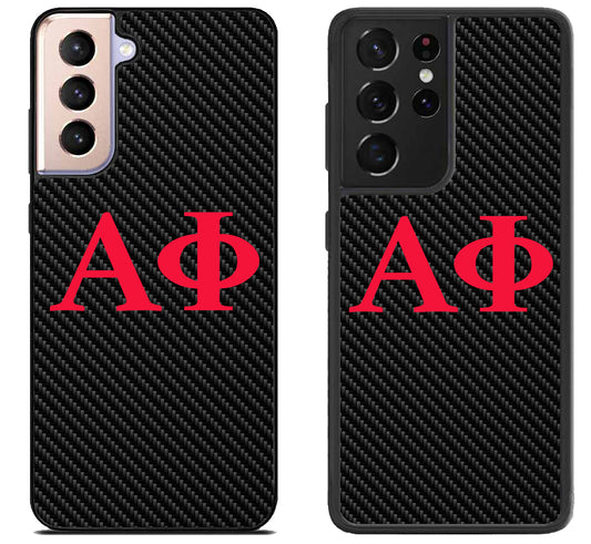 Alpha Phi Carbon Samsung Galaxy S21 | S21 FE | S21+ | S21 Ultra Case