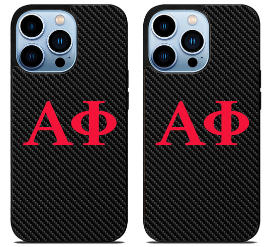 Alpha Phi Carbon iPhone 15 Pro | iPhone 15 Pro Max Case