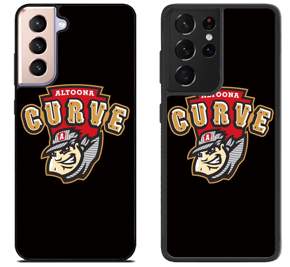 Altoona Curve Black Samsung Galaxy S21 | S21 FE | S21+ | S21 Ultra Case