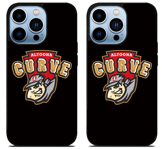 Altoona Curve Black iPhone 15 Pro | iPhone 15 Pro Max Case