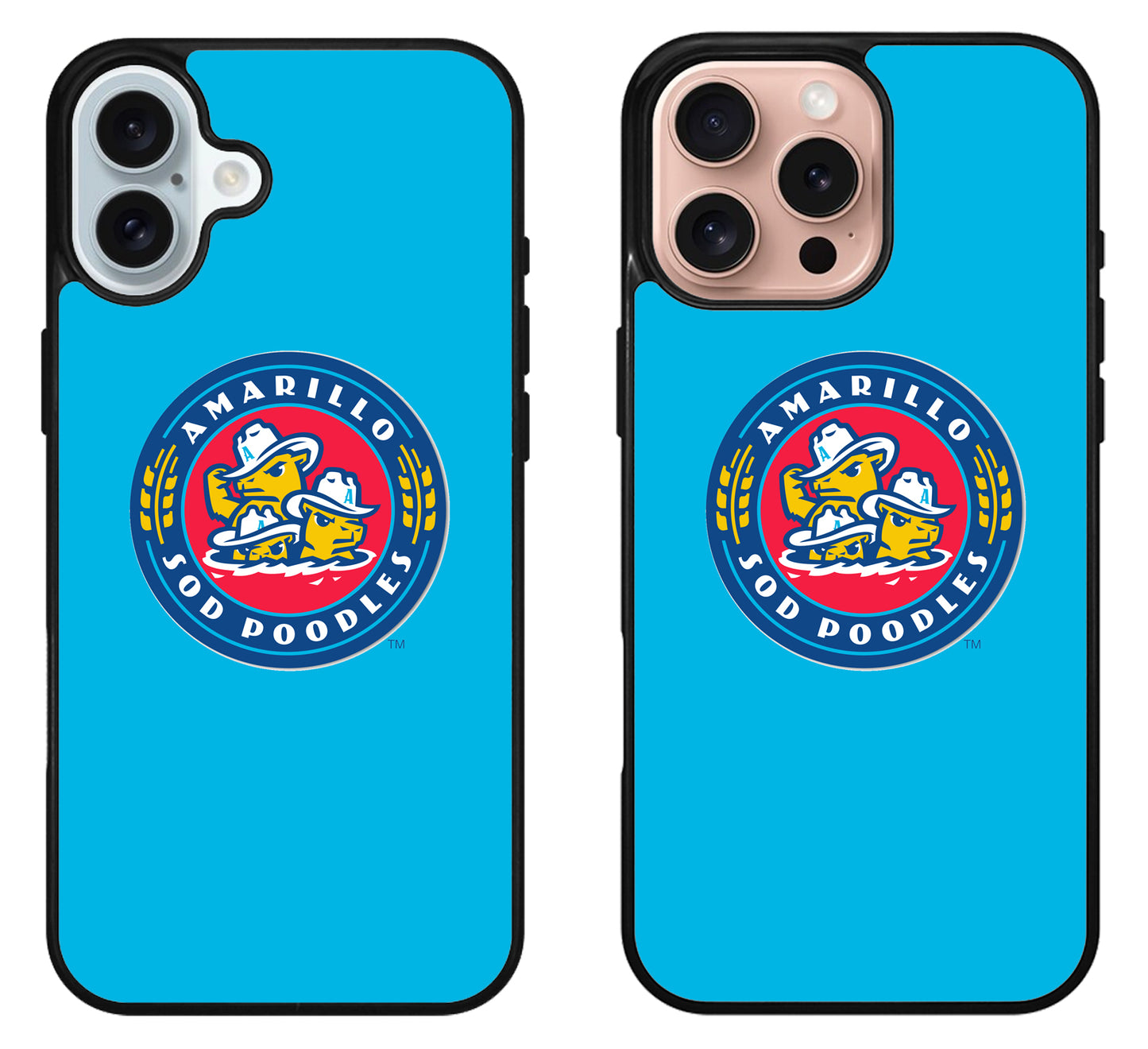 Amarillo Sod Poodles Cover iPhone 16 | 16 Plus | 16 Pro | 16 Pro Max Case