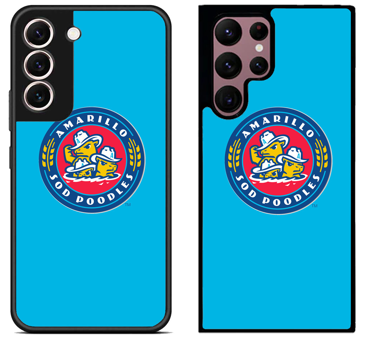 Amarillo Sod Poodles Cover Samsung S22 | S22+ | S22 Ultra Case