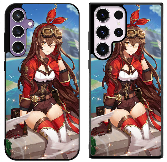 Amber Genshin Impact Cover Samsung Galaxy S24 | S24+ | S24 Ultra Case