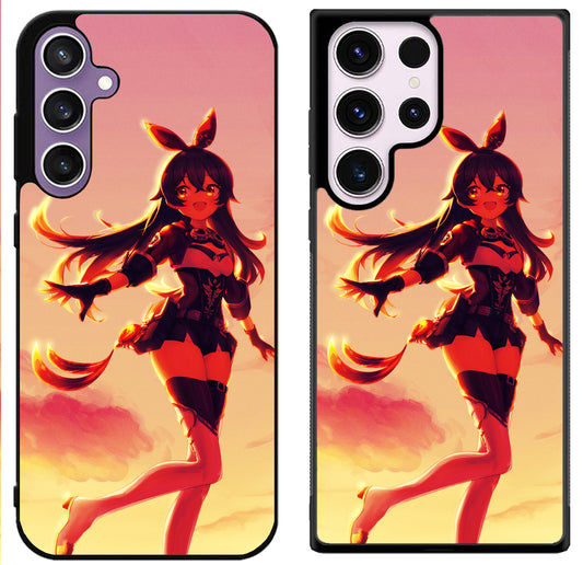 Amber Genshin Impact Cute Samsung Galaxy S24 | S24+ | S24 Ultra Case