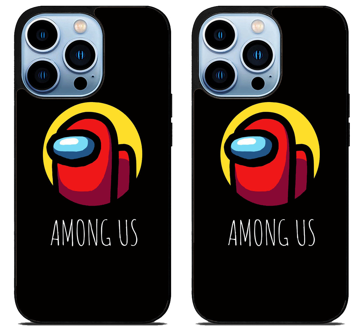 Amoung Us Black iPhone 15 Pro | iPhone 15 Pro Max Case