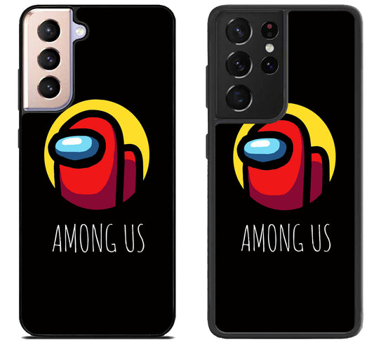 Amoung Us Black Samsung Galaxy S21 | S21 FE | S21+ | S21 Ultra Case