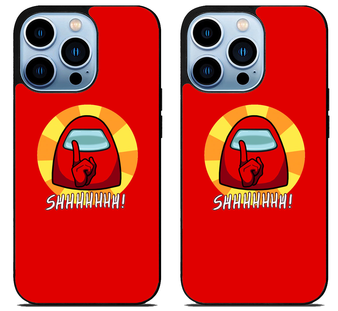 Amoung Us Red iPhone 15 Pro | iPhone 15 Pro Max Case
