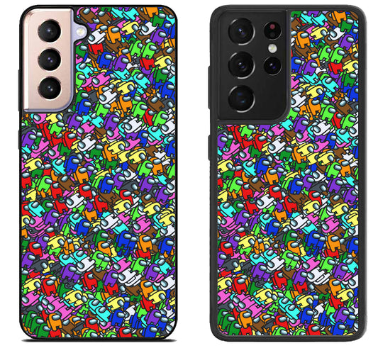 Amoung us Collage Samsung Galaxy S21 | S21 FE | S21+ | S21 Ultra Case