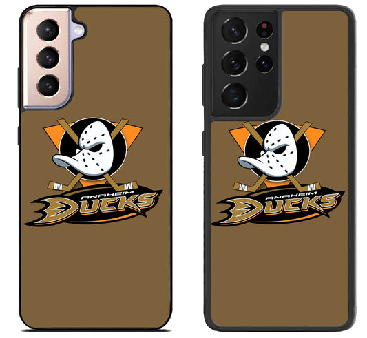 Anaheim Ducks Logo Samsung Galaxy S21 | S21 FE | S21+ | S21 Ultra Case