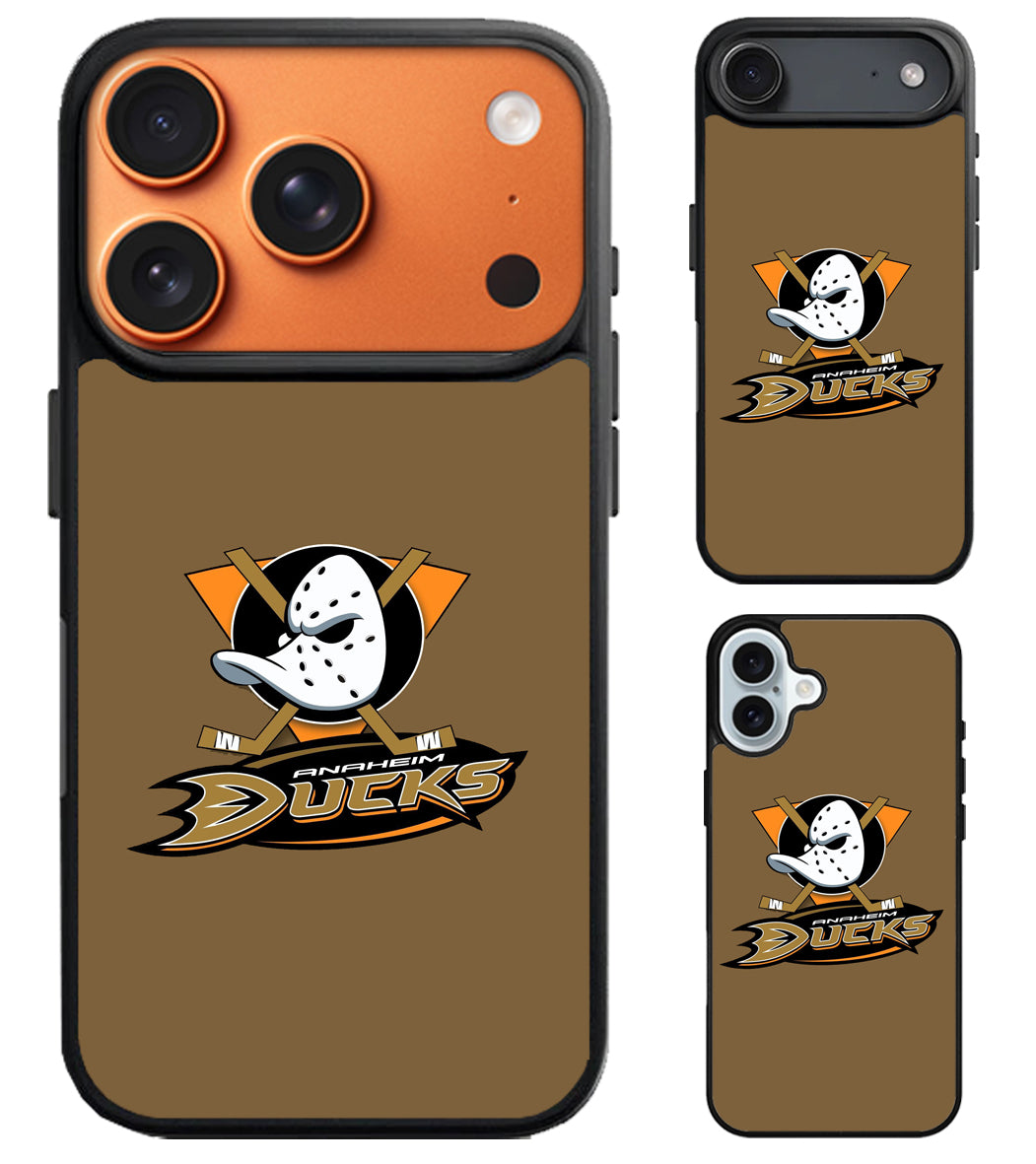Anaheim Ducks Logo iPhone Air | iPhone 17 | 17 Pro | 17 Pro Max Case