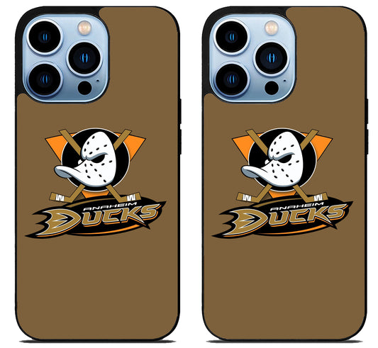 Anaheim Ducks Logo iPhone 15 Pro | iPhone 15 Pro Max Case