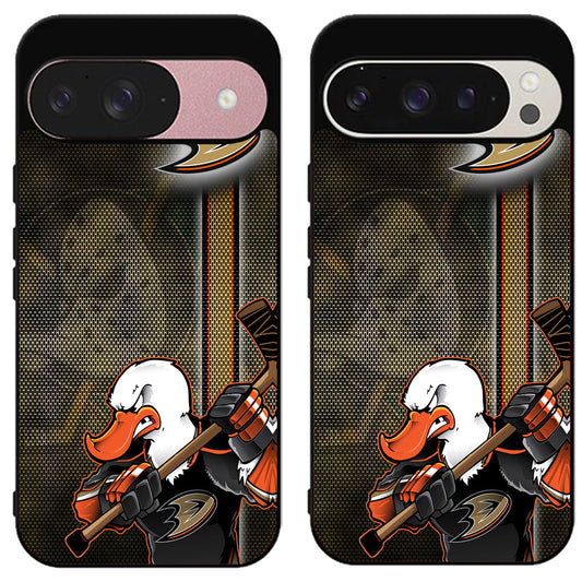Anaheim Ducks Stylish Google Pixel 9 | 9 Pro | 9 Pro XL Case