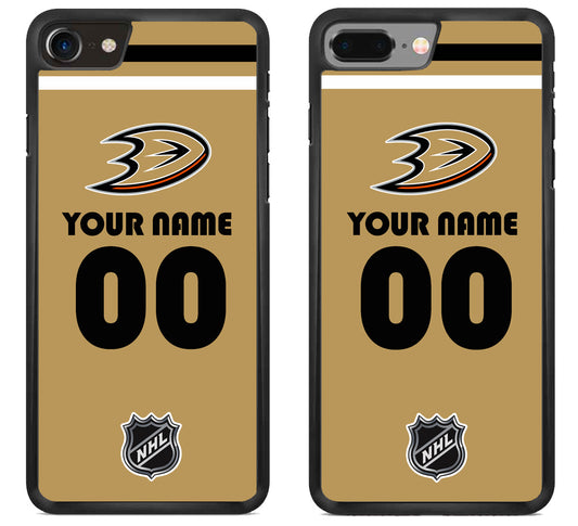 Custom Personalized Anaheim Ducks NHL iPhone 8 | 8 Plus Case