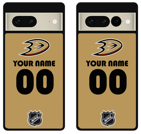 Custom Personalized Anaheim Ducks NHL Google Pixel 7 | 7 Pro Case