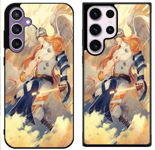 Angemon Digimon Artwork Samsung Galaxy S24 | S24+ | S24 Ultra Case