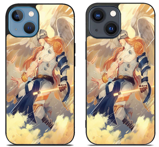 Angemon Digimon Cool iPhone 15 | iPhone 15 Plus Case
