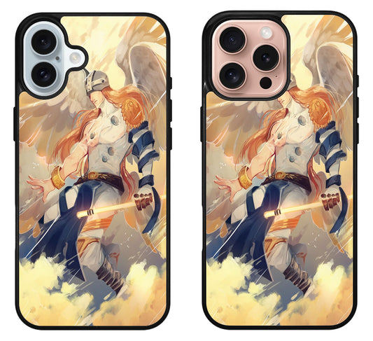 Angemon Digimon Cool iPhone 16 | 16 Plus | 16 Pro | 16 Pro Max Case