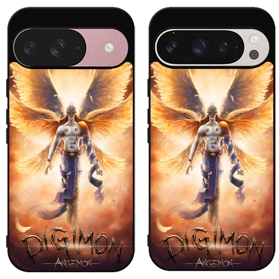 Angemon Digimon Cover Google Pixel 9 | 9 Pro | 9 Pro XL Case