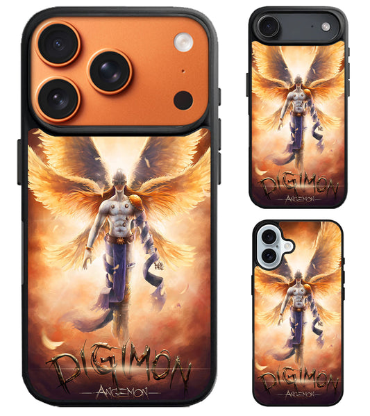 Angemon Digimon Cover iPhone Air | iPhone 17 | 17 Pro | 17 Pro Max Case