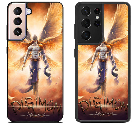 Angemon Digimon Cover Samsung Galaxy S21 | S21 FE | S21+ | S21 Ultra Case