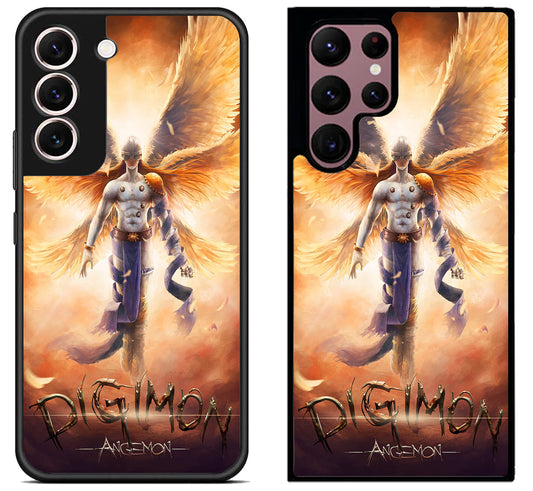 Angemon Digimon Cover Samsung S22 | S22+ | S22 Ultra Case