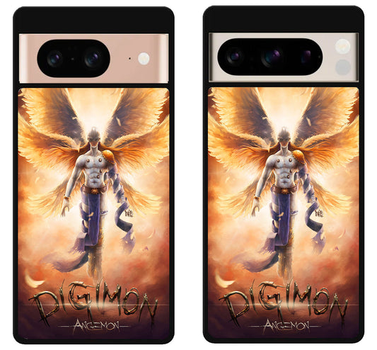 Angemon Digimon Cover Google Pixel 8 | 8 Pro Case