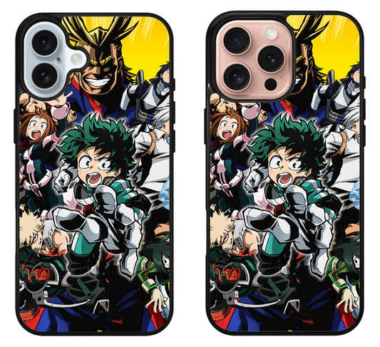 Anime My Hero Academia iPhone 16 | 16 Plus | 16 Pro | 16 Pro Max Case