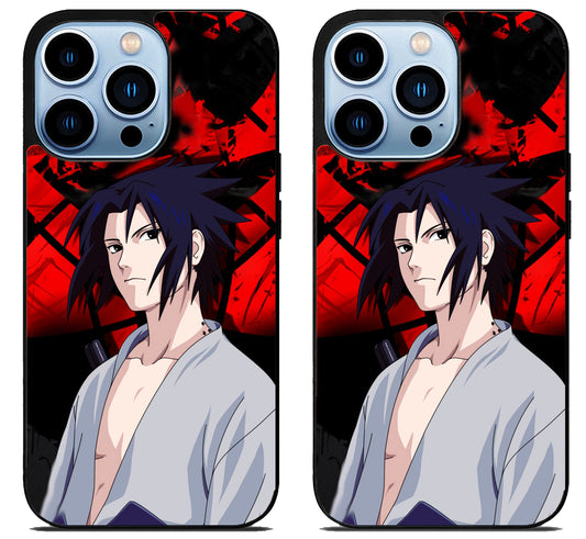 Anime Sasuke Uchiha Naruto iPhone 15 Pro | iPhone 15 Pro Max Case