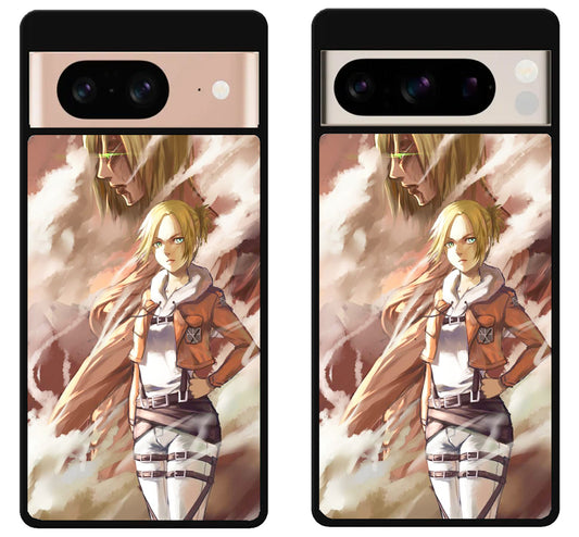 Annie Leonhart Attack on Titan Cover Google Pixel 8 | 8 Pro Case