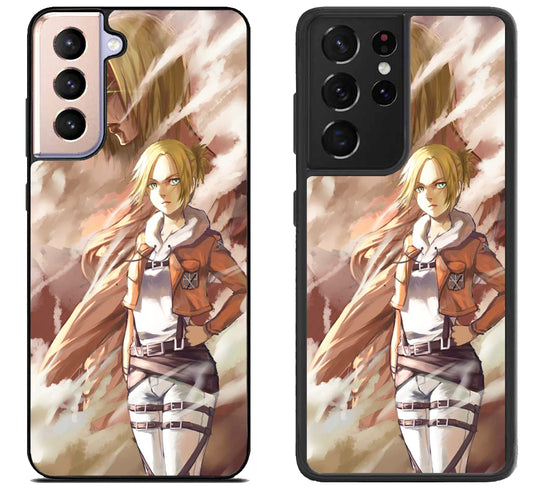 Annie Leonhart Attack on Titan Cover Samsung Galaxy S21 | S21 FE | S21+ | S21 Ultra Case