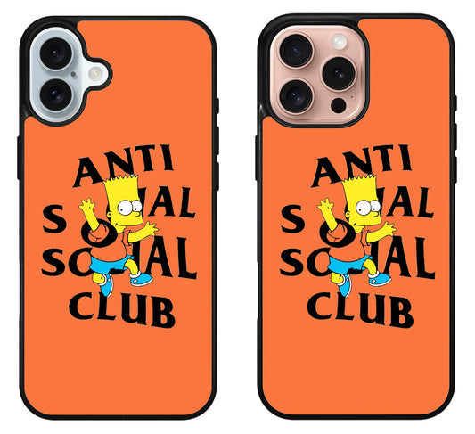 Anti Social Social Club Cool iPhone 16 | 16 Plus | 16 Pro | 16 Pro Max Case