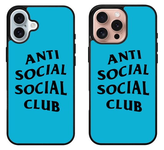 Anti Social Social Club Cover iPhone 16 | 16 Plus | 16 Pro | 16 Pro Max Case