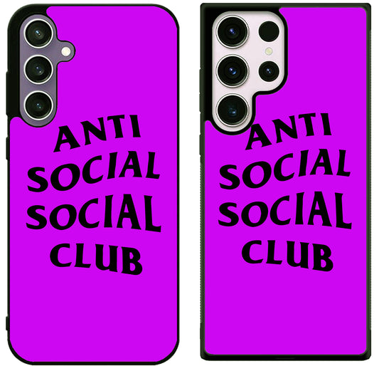 Anti Social Social Club Purple Samsung Galaxy S25 | S25+ | S25 Ultra Case