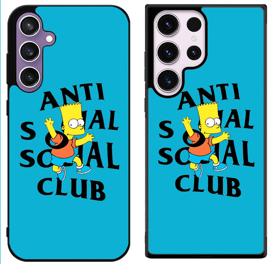 Anti Social Social Club Shimpson Samsung Galaxy S24 | S24+ | S24 Ultra Case