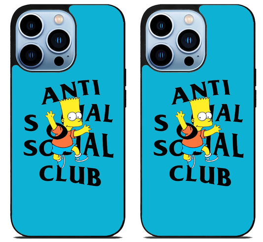 Anti Social Social Club Shimpson iPhone 15 Pro | iPhone 15 Pro Max Case