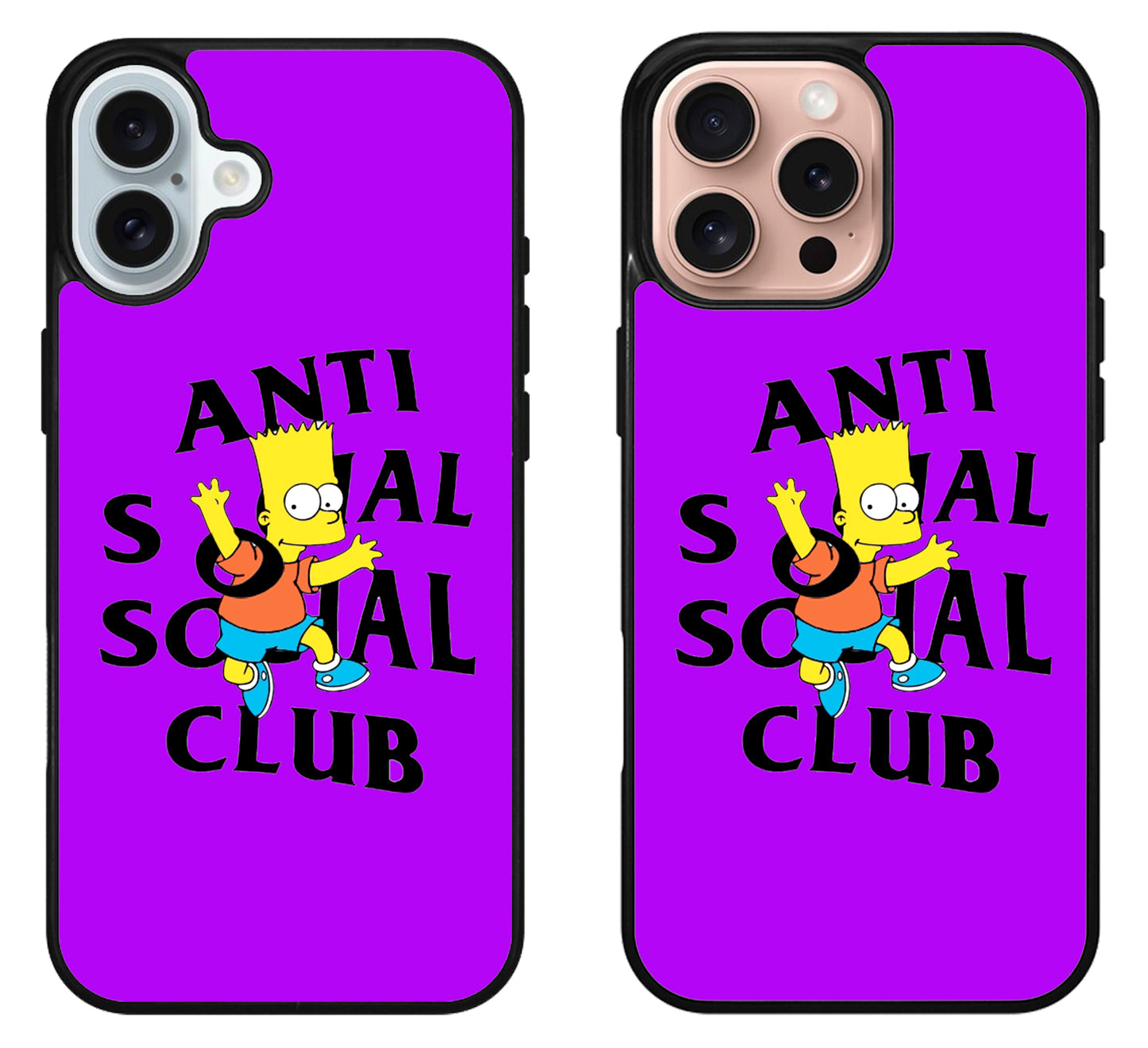 Anti Social Social Club Stylish iPhone 16 | 16 Plus | 16 Pro | 16 Pro Max Case