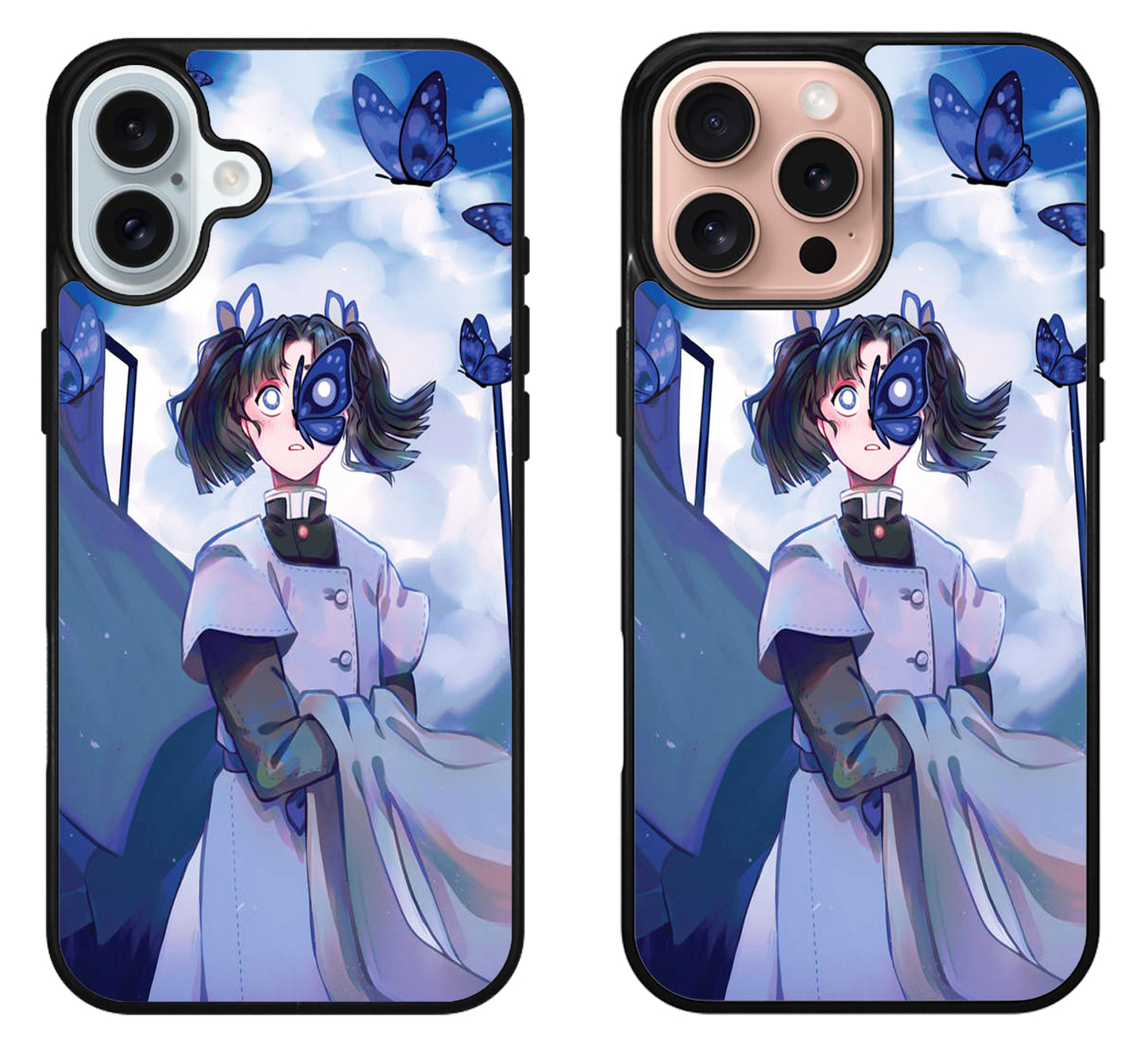 Aoi Kanzaki Demon Slayer iPhone 16 | 16 Plus | 16 Pro | 16 Pro Max Case