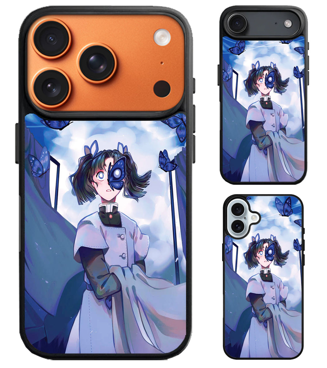 Aoi Kanzaki Demon Slayer iPhone Air | iPhone 17 | 17 Pro | 17 Pro Max Case