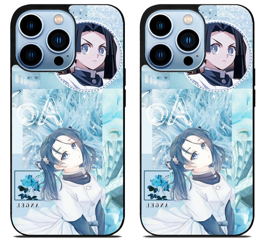 Aoi Kanzaki demon slayer Aesthetic iPhone 15 Pro | iPhone 15 Pro Max Case