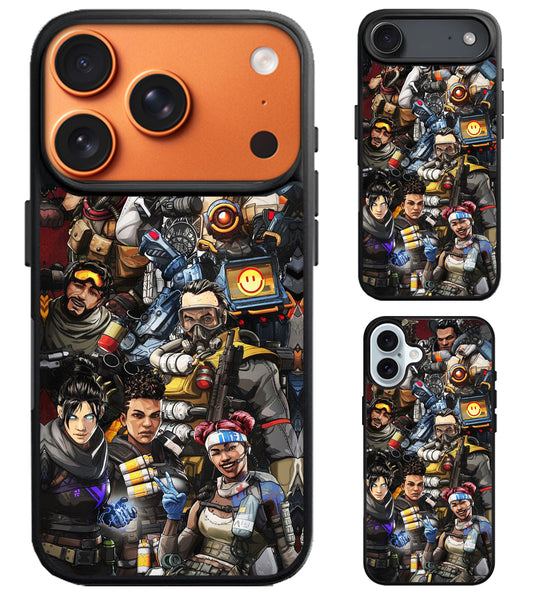 Apex Legends Collage iPhone Air | iPhone 17 | 17 Pro | 17 Pro Max Case