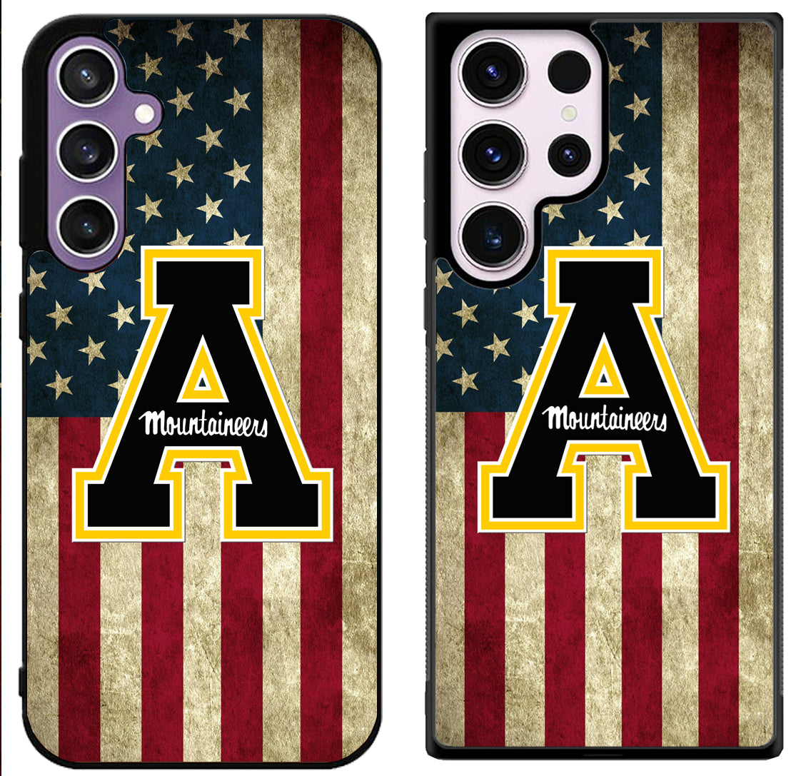 Appalachian State Mountaineers Flag Samsung Galaxy S24 | S24+ | S24 Ultra Case