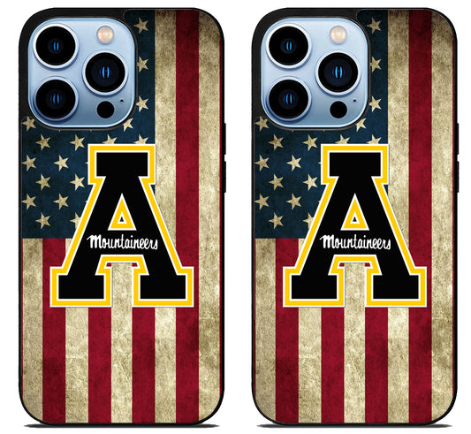 Appalachian State Mountaineers Flag iPhone 15 Pro | iPhone 15 Pro Max Case