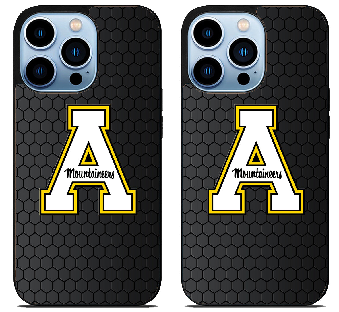 Appalachian State Mountaineers Hexagon iPhone 15 Pro | iPhone 15 Pro Max Case