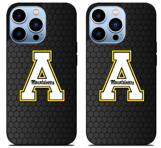 Appalachian State Mountaineers Hexagon iPhone 15 Pro | iPhone 15 Pro Max Case