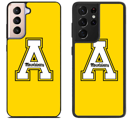 Appalachian State Mountaineers Yellow Samsung Galaxy S21 | S21 FE | S21+ | S21 Ultra Case