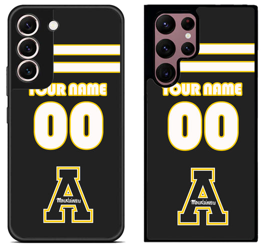 Custom Personalized Appalachian State Mountaineers Samsung Galaxy S22 | S22+ | S22 Ultra Case