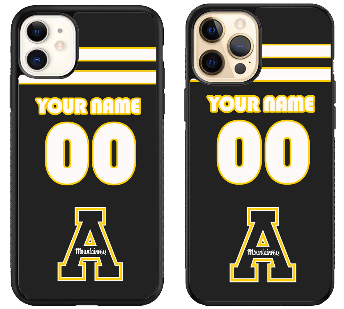 Custom Personalized Appalachian State Mountaineers iPhone 12 | 12 Mini | 12 Pro | 12 Pro Max Case