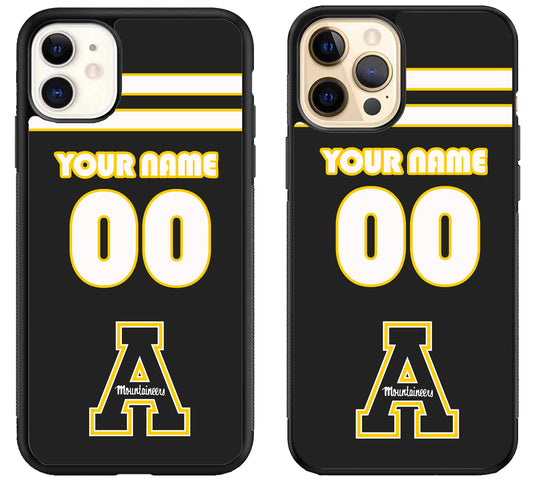 Custom Personalized Appalachian State Mountaineers iPhone 12 | 12 Mini | 12 Pro | 12 Pro Max Case
