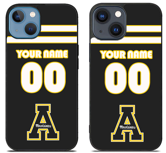 Custom Personalized Appalachian State Mountaineers iPhone 15 | iPhone 15 Plus Case