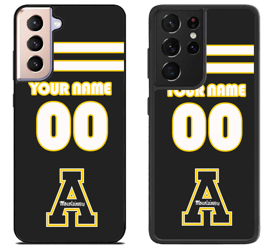 Custom Personalized Appalachian State Mountaineers Samsung Galaxy S21 | S21 FE | S21+ | S21 Ultra Case